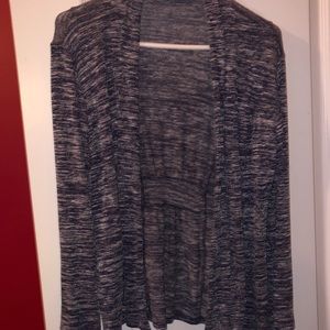 Carol Rose cardigan. Ruched in back.